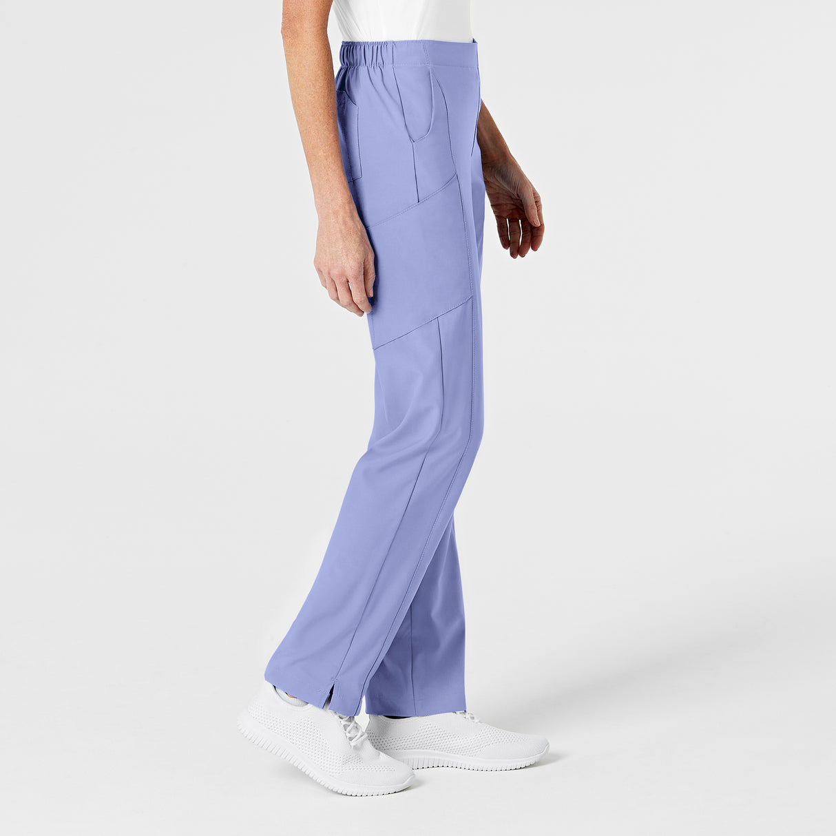 Wink® W123 Women's Mid-Rise Flat Front Cargo Tall Pant