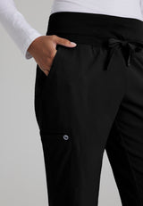 Barco One Women's Stride 5-Pocket Mid-Rise Straight-Leg Pant