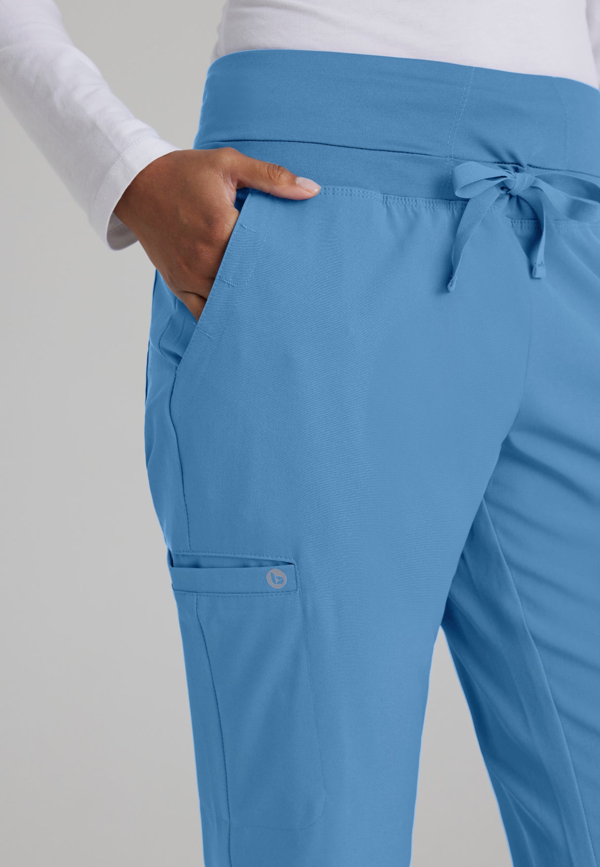 Barco One Women's Stride 5-Pocket Mid-Rise Straight-Leg Pant