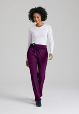 Barco One Women's Stride 5-Pocket Mid-Rise Straight-Leg Petite Pant