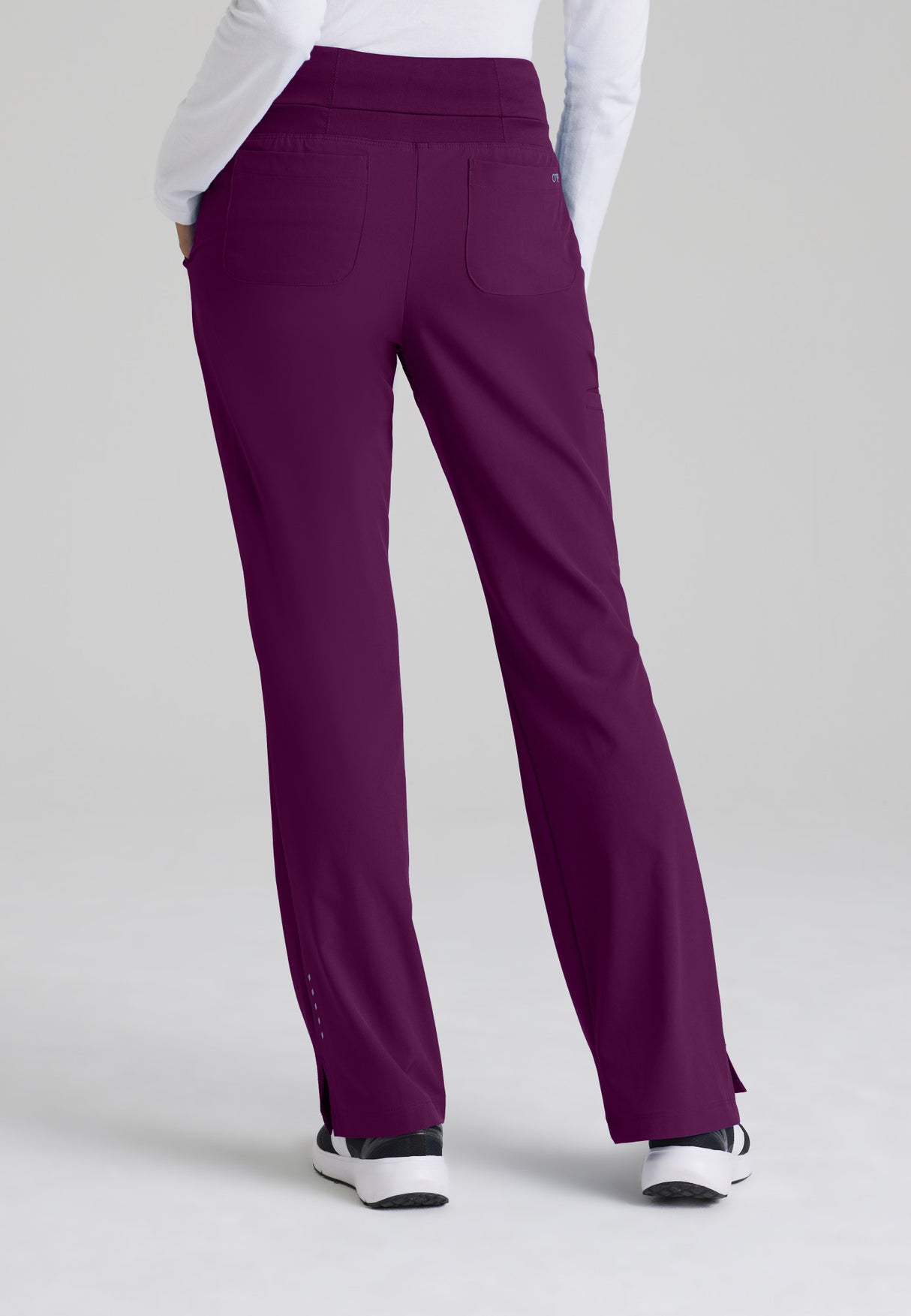 Barco One Women's Stride 5-Pocket Mid-Rise Straight-Leg Pant