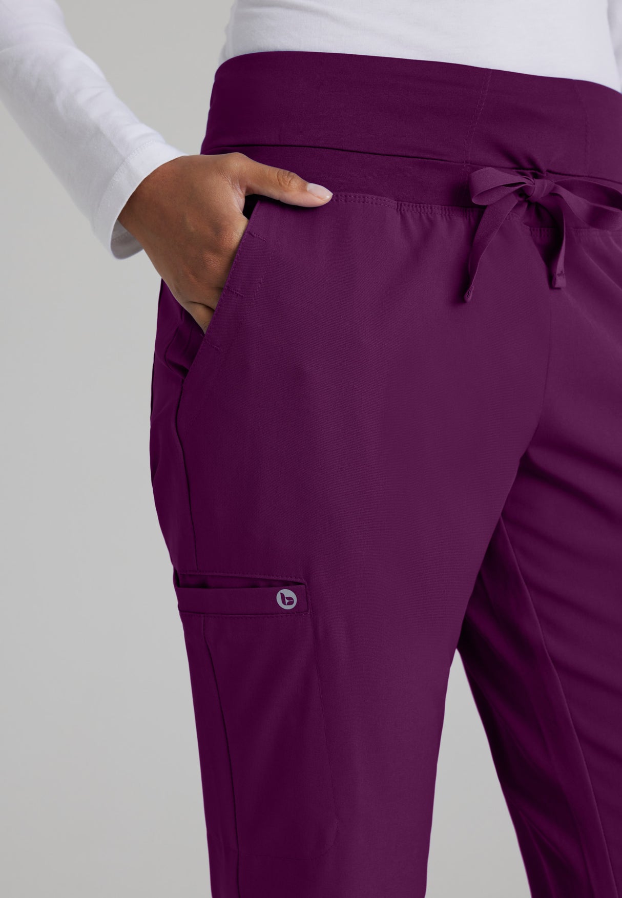 Barco One Women's Stride 5-Pocket Mid-Rise Straight-Leg Pant