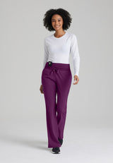 Barco One Women's Stride 5-Pocket Mid-Rise Straight-Leg Pant