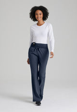 Barco One Women's Stride 5-Pocket Mid-Rise Straight-Leg Pant