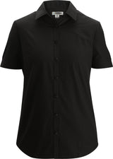 Edwards® Essential Broadcloth Short Sleeve Ladies Shirt