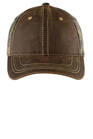 Port Authority® Pigment Print Camouflage Cap - Mossy Oak New Break-Up