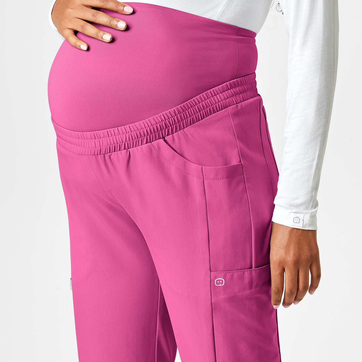 W123 Maternity 7-Pocket Scrub Jogger Pant