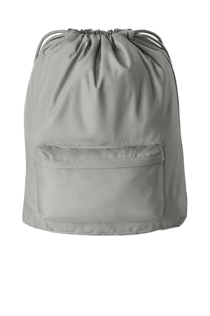 Port Authority® Diamond Pocket Cinch - Gusty Grey