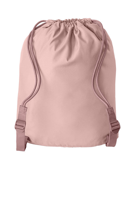 Port Authority® Diamond Pocket Cinch - Rose Quartz