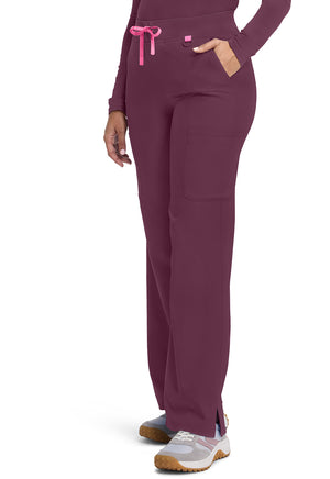 Wide Leg Pull On Pant
