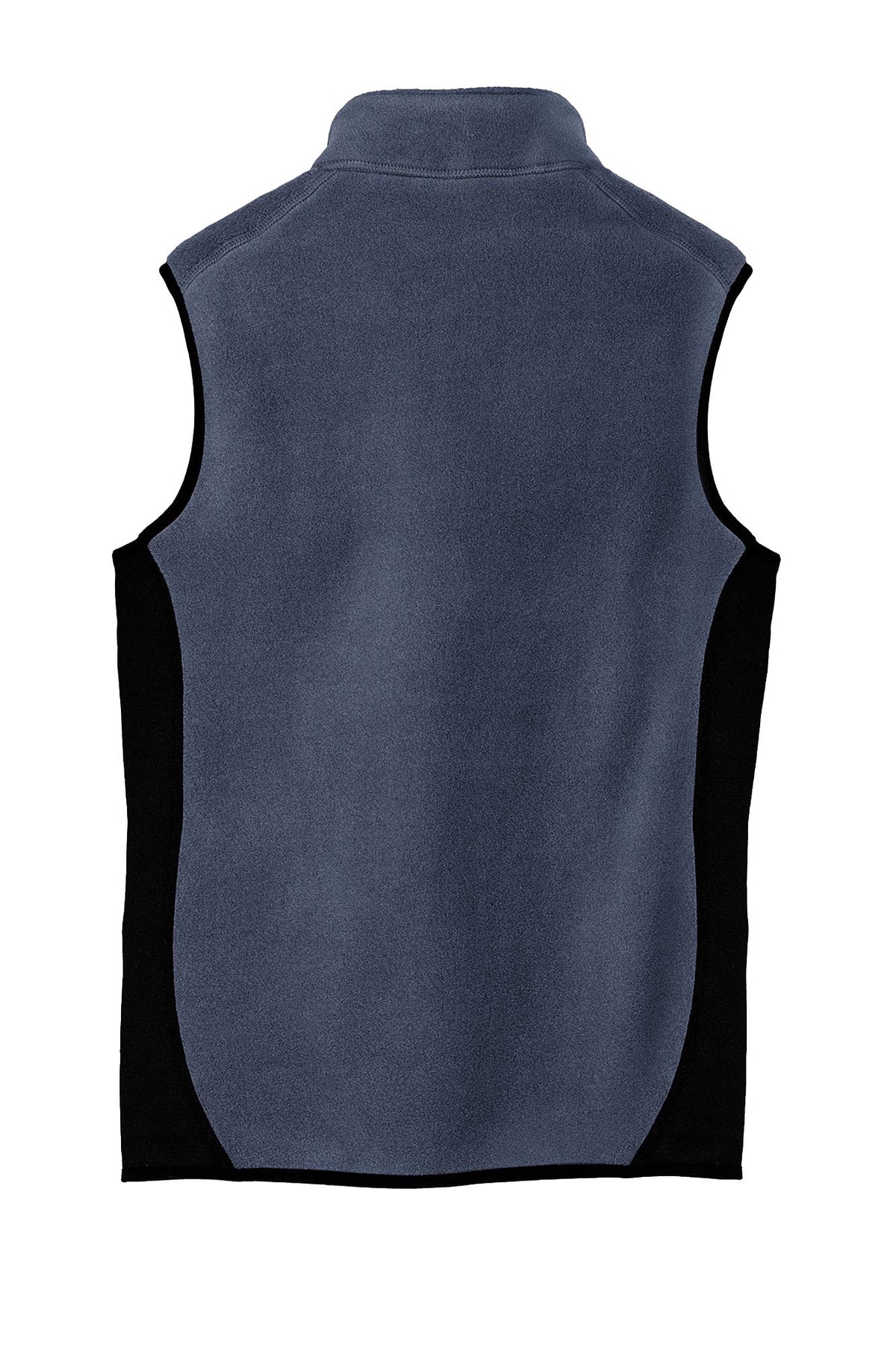 Port Authority® R-Tek® Pro Fleece Full-Zip Vest - Navy Heather/Black