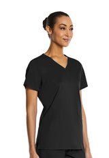 Elements Originals Women's Basic 2-Pocket V-Neck Scrub Top