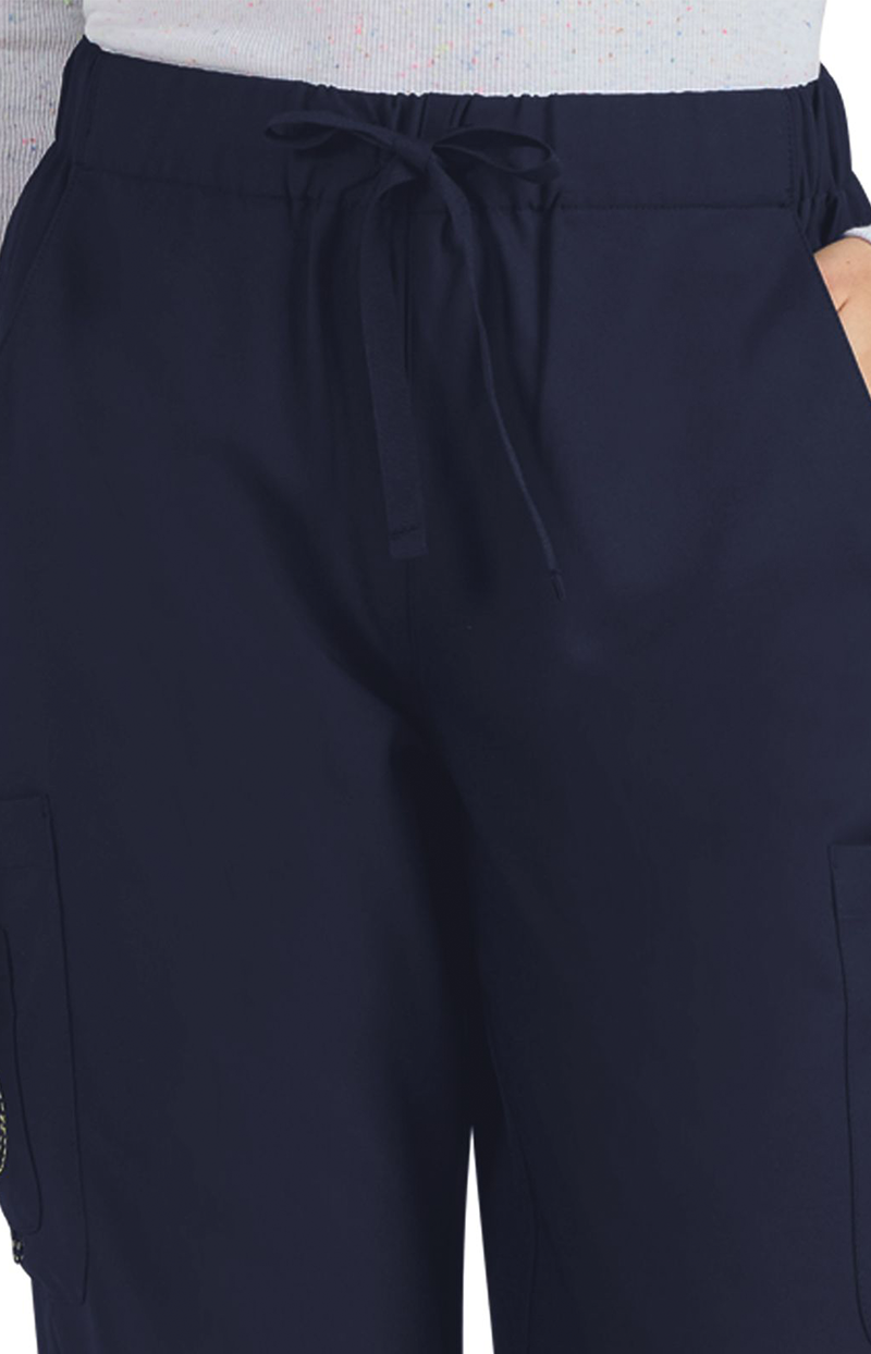 Women's koi™  7 Pocket Jubilant Pant Smiley World