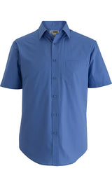 Edwards® Essential Broadcloth Short Sleeve Mens Shirt