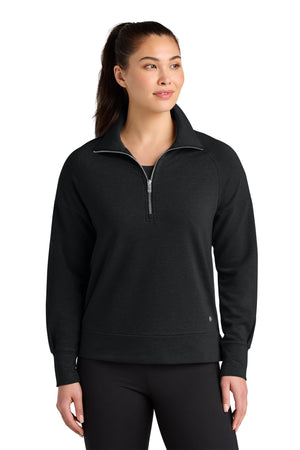 OGIO® Women’s Luuma 1/2-Zip - Blacktop