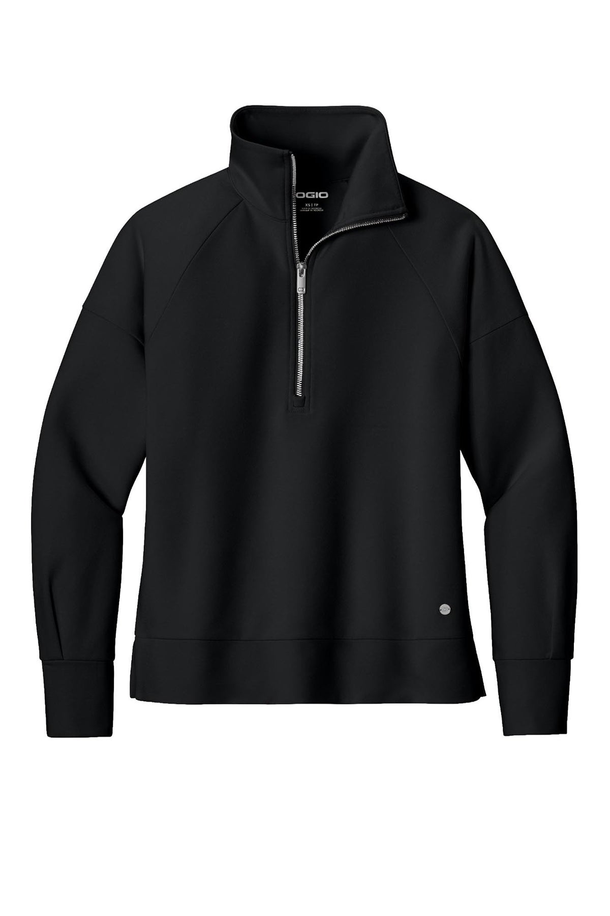 OGIO® Women’s Luuma 1/2-Zip - Blacktop