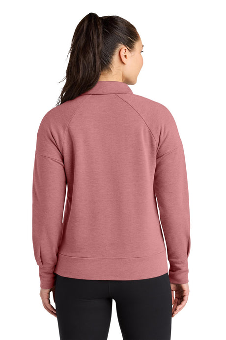 OGIO® Women’s Luuma 1/2-Zip - Desert Pink