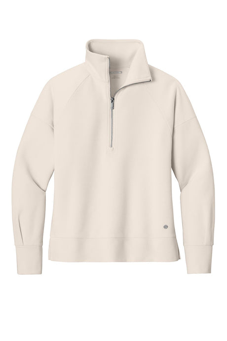 OGIO® Women’s Luuma 1/2-Zip - Light Suede