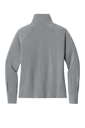 OGIO® Women’s Luuma 1/2-Zip - Petrol Grey Heather