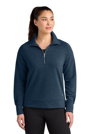OGIO® Women’s Luuma 1/2-Zip - River Blue Navy