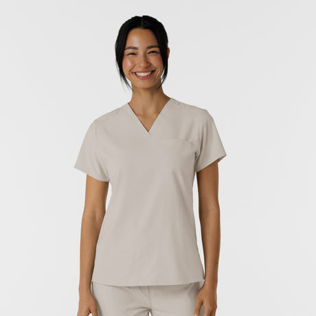 Wink® W123 Women's Flex-n-Reach V-Neck Scrub Top