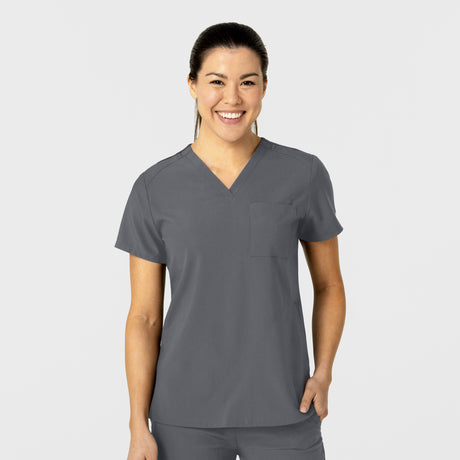 Wink® W123 Women's Flex-n-Reach V-Neck Scrub Top