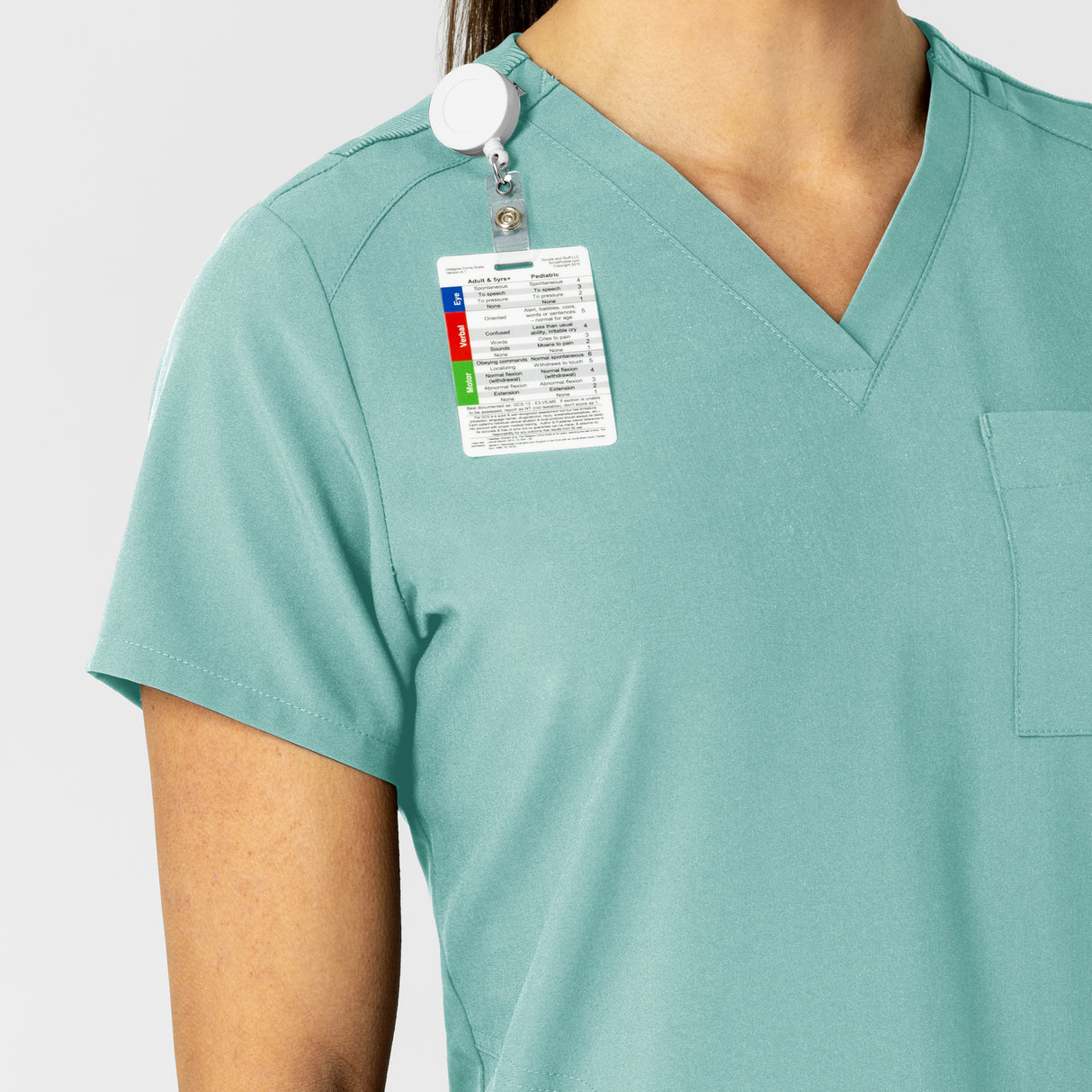 Wink® W123 Women's Flex-n-Reach V-Neck Scrub Top