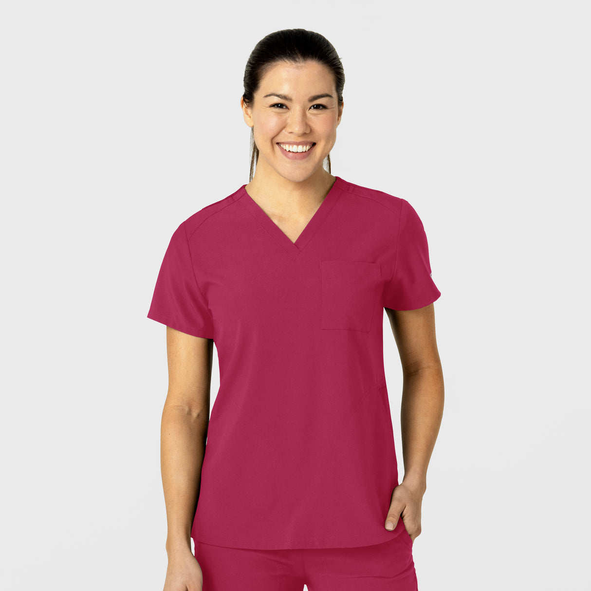 Wink® W123 Women's Flex-n-Reach V-Neck Scrub Top