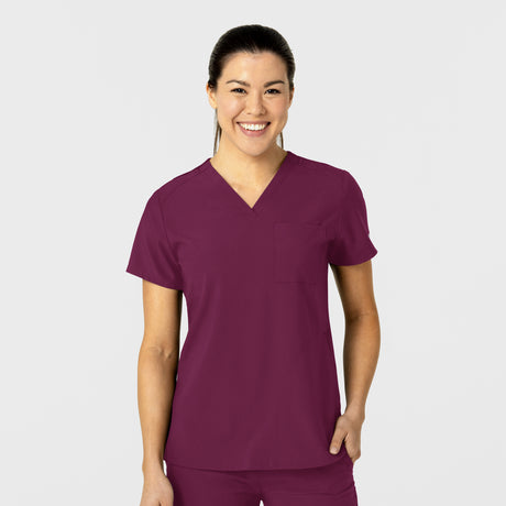 Wink® W123 Women's Flex-n-Reach V-Neck Scrub Top