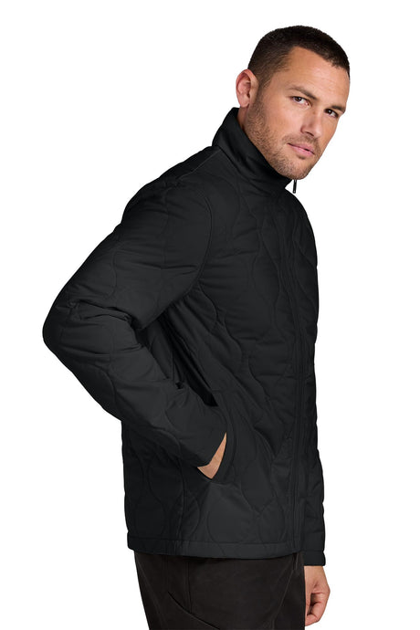 Mercer+Mettle® Men's Quilted Liner Jacket - Deep Black