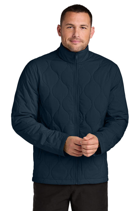 Mercer+Mettle® Men's Quilted Liner Jacket - Night Navy