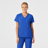 Wink® W123 Women's Stylized 5-Pocket V-Neck Scrub Top