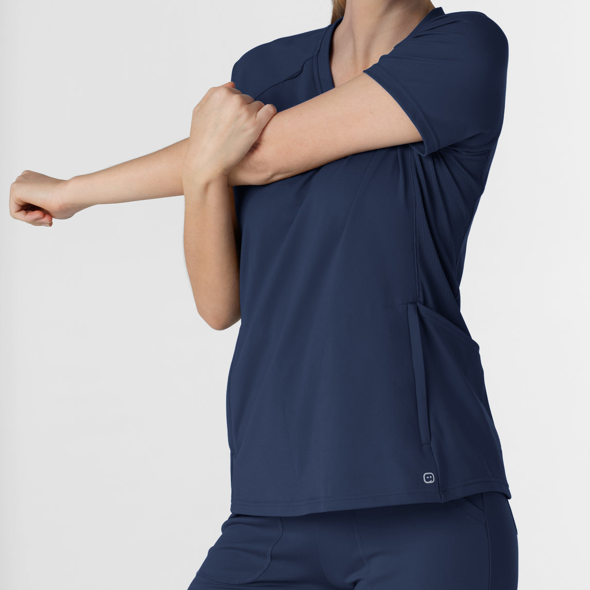 Wink® Renew Knit Women's Flex-n-Reach V-Neck Raglan Scrub Top