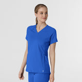 Wink® Renew Knit Women's Flex-n-Reach V-Neck Raglan Scrub Top