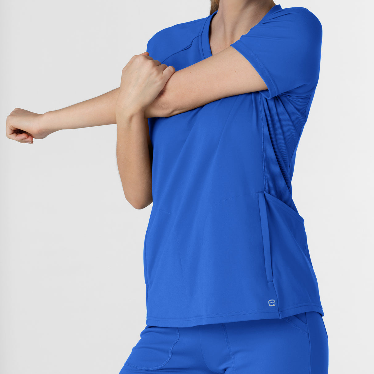 Wink® Renew Knit Women's Flex-n-Reach V-Neck Raglan Scrub Top