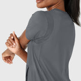 Wink® Renew Knit Women's Flex-n-Reach Crew Neck Scrub Top