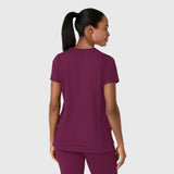 Wink® Renew Knit Women's Flex-n-Reach Crew Neck Scrub Top