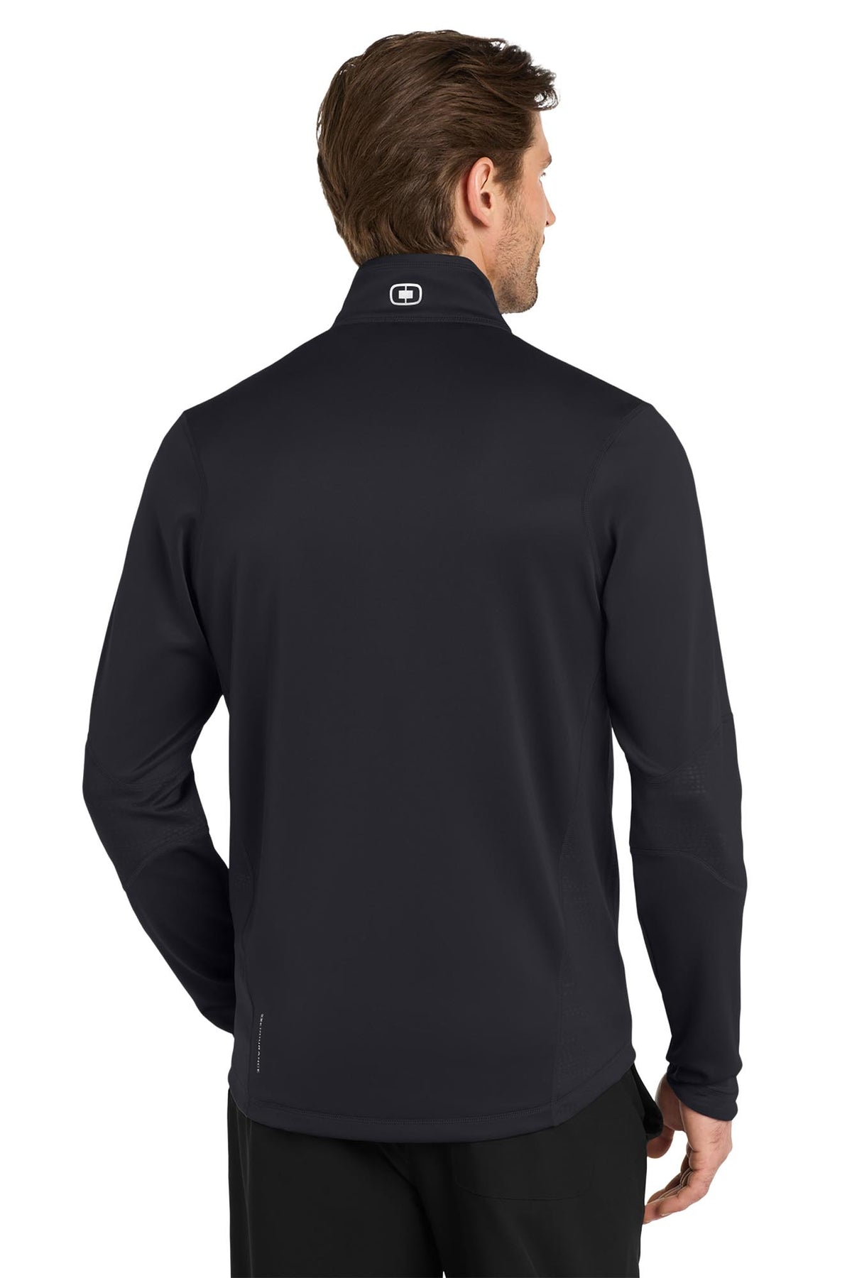 OGIO® Fulcrum 1/4-Zip - Blacktop