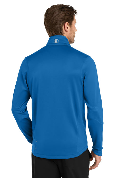 OGIO® Fulcrum 1/4-Zip - Electric Blue