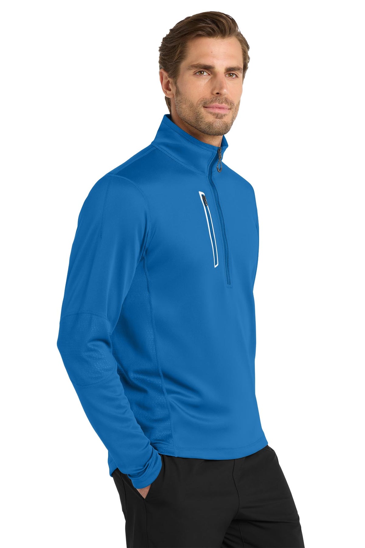 OGIO® Fulcrum 1/4-Zip - Electric Blue
