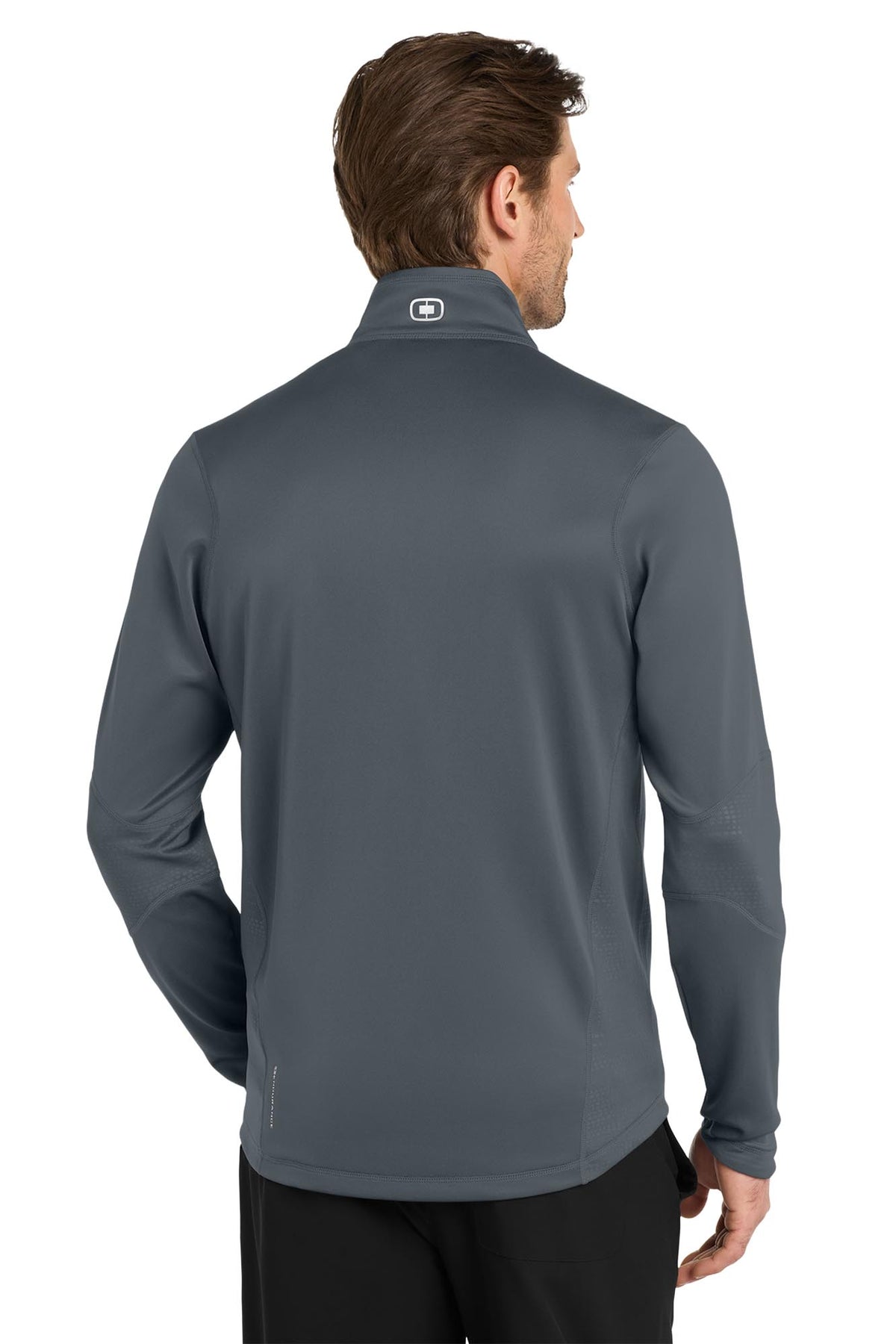 OGIO® Fulcrum 1/4-Zip - Gear Grey