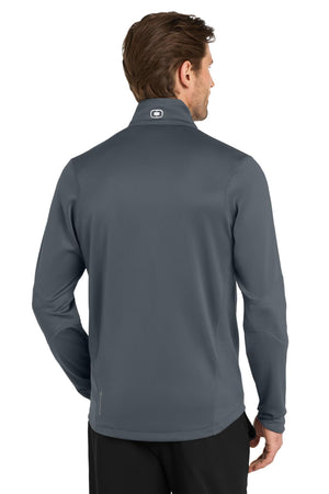 OGIO® Fulcrum 1/4-Zip - Gear Grey