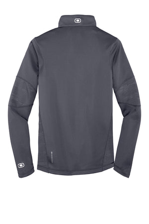 OGIO® Fulcrum 1/4-Zip - Gear Grey