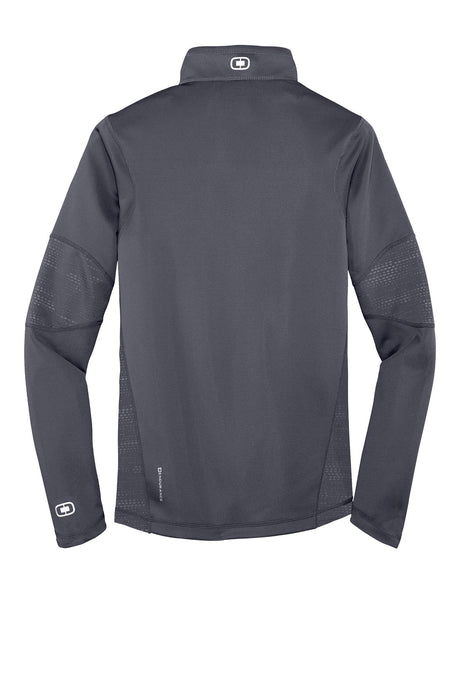 OGIO® Fulcrum 1/4-Zip - Gear Grey
