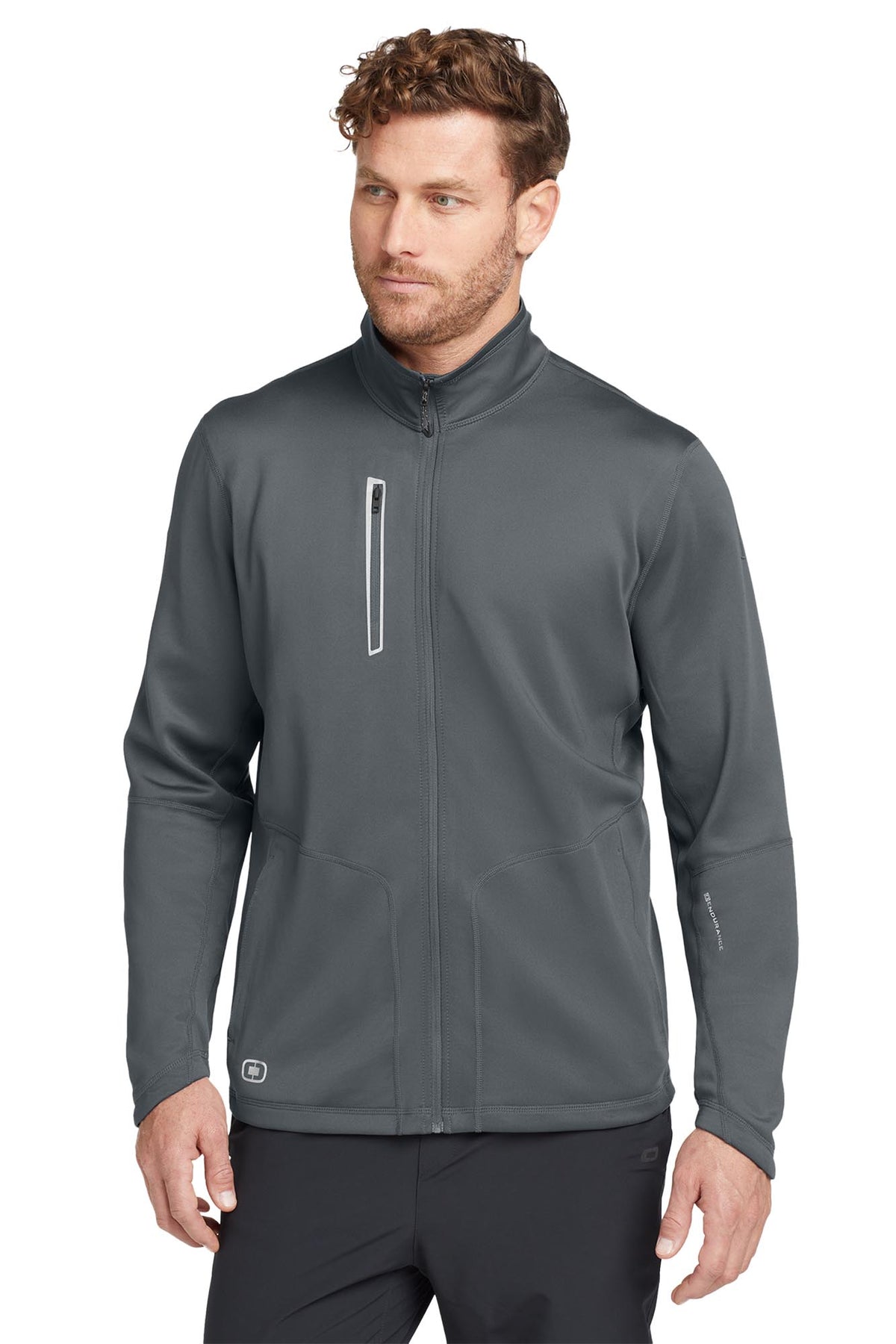 OGIO® Fulcrum Full-Zip - Gear Grey