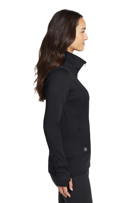 OGIO® Women’s Fulcrum Full-Zip - Blacktop