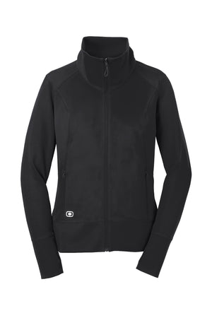 OGIO® Women’s Fulcrum Full-Zip - Blacktop