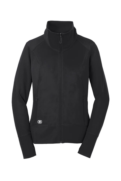 OGIO® Women’s Fulcrum Full-Zip - Blacktop