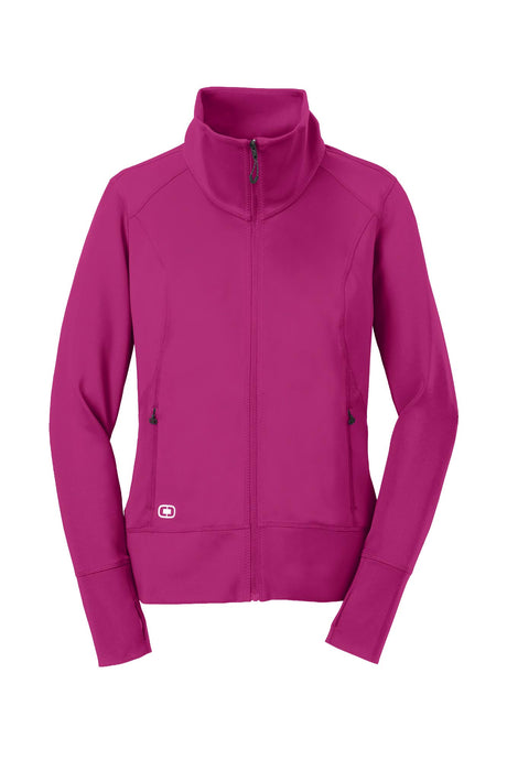 OGIO® Women’s Fulcrum Full-Zip - Flush Pink