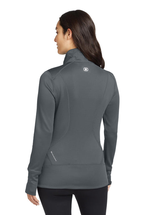 OGIO® Women’s Fulcrum Full-Zip - Gear Grey